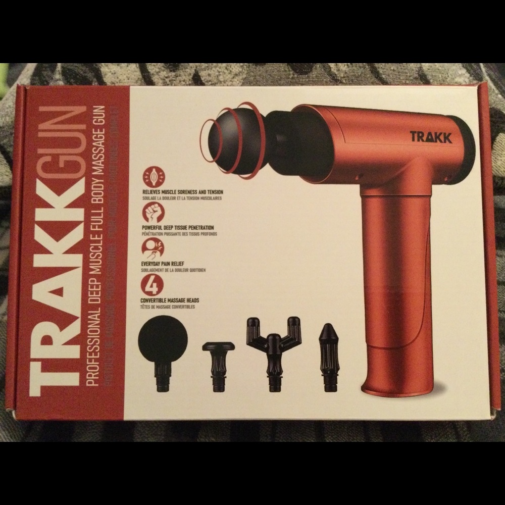 🔥🔥 TRAKKgun 🔥🔥Professional Deep Muscle Full Body Massage Gun🔥🔥